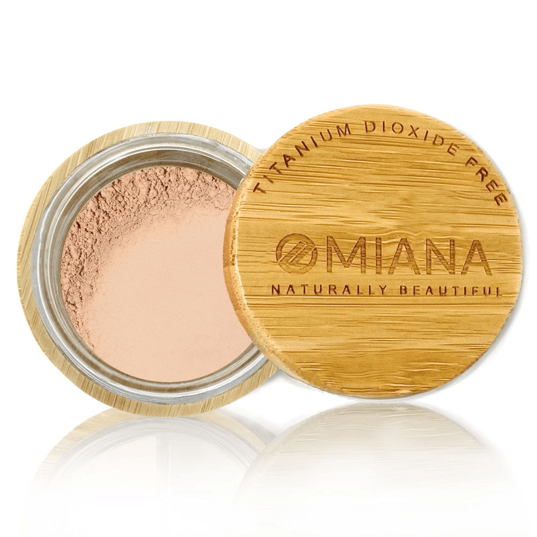 Omiana Beauty Foundation Hopeful / Original Size (6g | 0.21 oz) Loose Powder Mineral Foundation - Without Mica, Titanium Dioxide, & More!