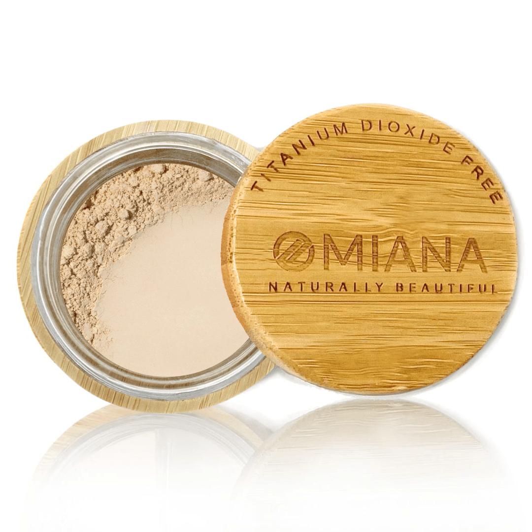 Omiana Beauty Foundation Mighty / 6g ($5.67/g) Loose Powder Mineral Foundation - Without Mica, Titanium Dioxide, & More!
