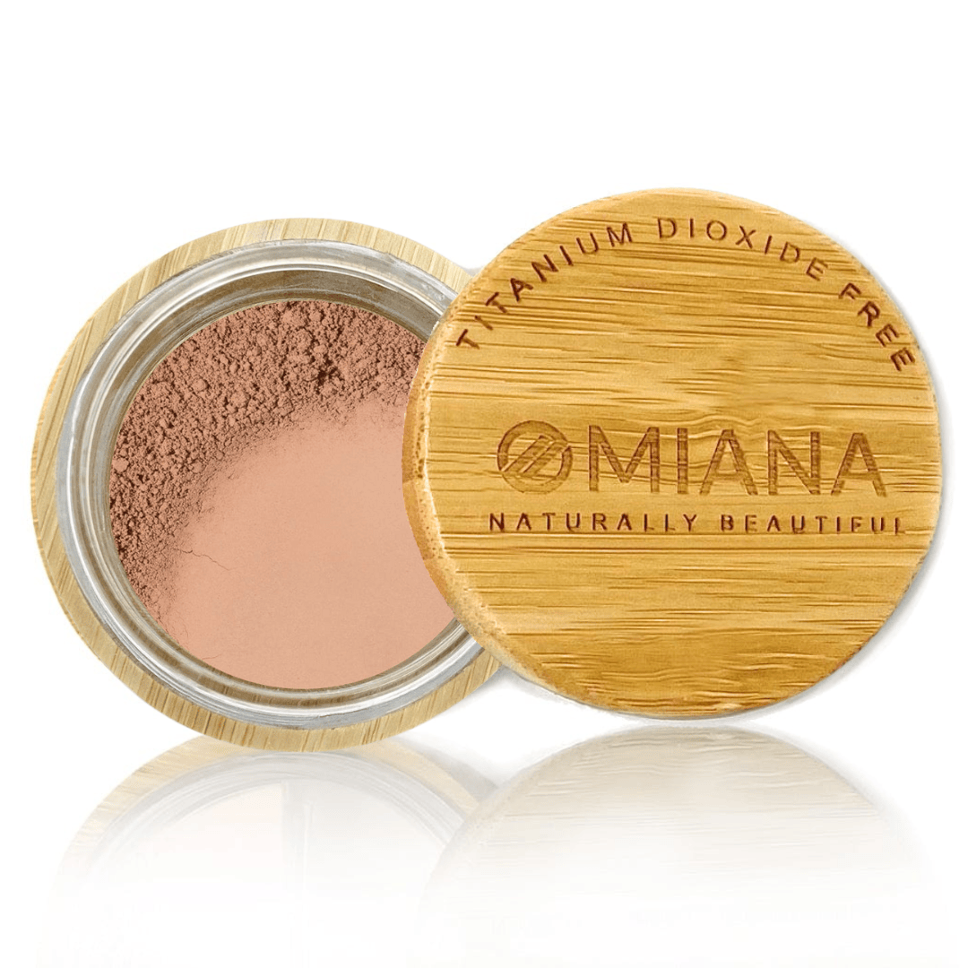 Omiana Beauty Foundation Pretty / 6g ($5.67/g) Loose Powder Mineral Foundation - Without Mica, Titanium Dioxide, & More!