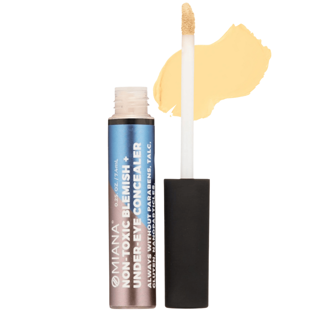 Omiana Natural Cosmetics Concealer Sunburst Blemish + Under-Eye Concealer — Mica-Free!