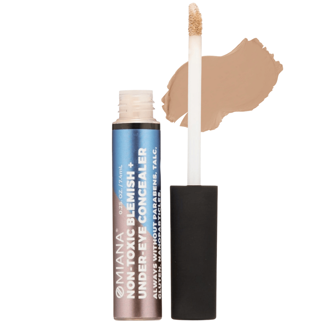 Omiana Natural Cosmetics Concealer Tan Blemish + Under-Eye Concealer — Mica-Free!