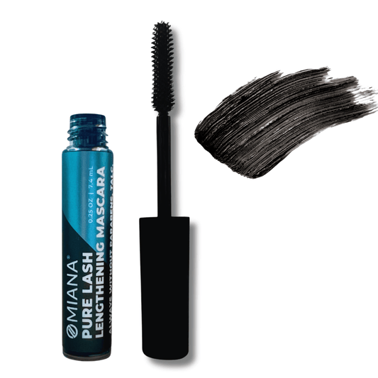 Omiana Natural Cosmetics Mascara Onyx PureLash Lengthening Mascara - Titanium Dioxide-Free, Mica-Free, & More!