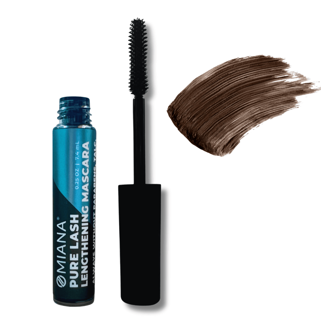 Omiana Natural Cosmetics Mascara Sable PureLash Lengthening Mascara - Titanium Dioxide-Free, Mica-Free, & More!